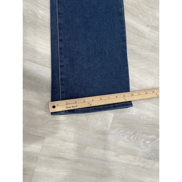 No boundaries Jeans Women 17 (34x31 Mid rise bootcut Blue Denim Cotton Blend NWT - Picture 6 of 9
